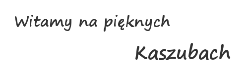 witamy w domku na kaszubach